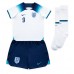 Tanie Strój piłkarski Anglia Harry Kane #9 Koszulka Podstawowej dla dziecięce MŚ 2022 Krótkie Rękawy (+ szorty)
